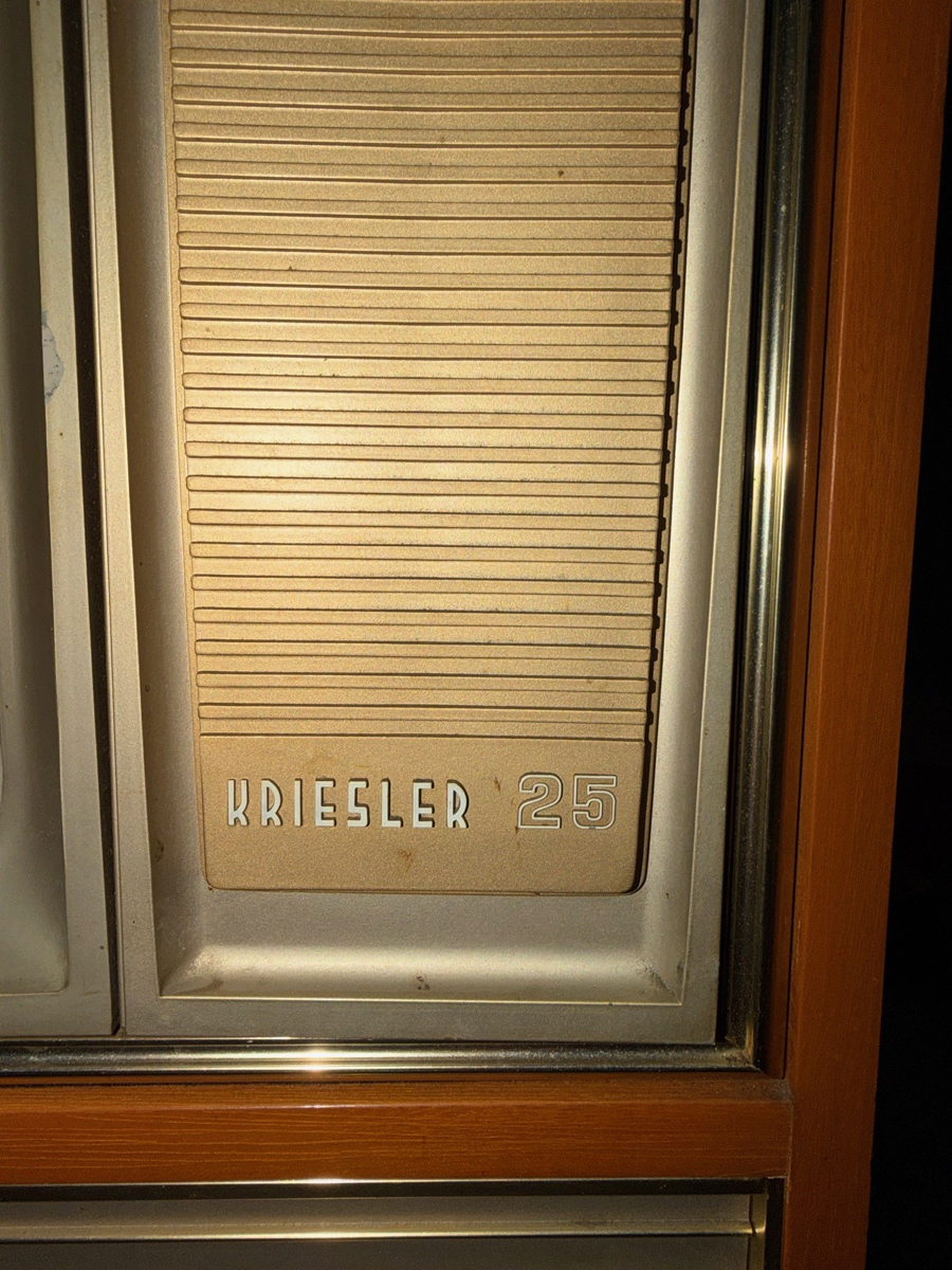 Kriesler 25 Hi Fiette Valve Television