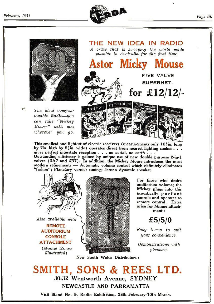 Astor Mickey Mouse OZ Extension Speaker