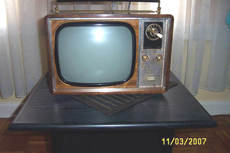 Astor portable television
