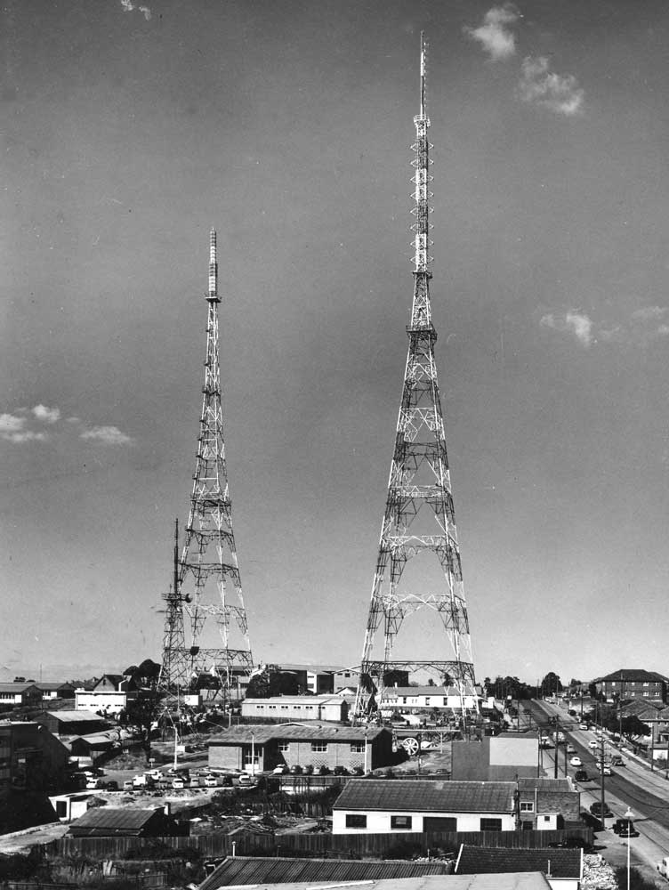 ATN7 And ABN2 Television Transmission Towers - Gore Hill