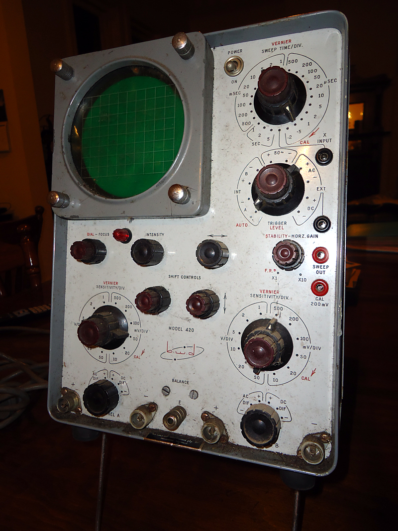 BWD Model 420 Cathode Ray Oscilloscope