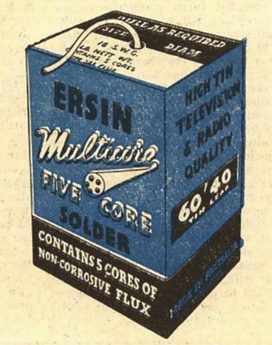 Cardboard box for solder