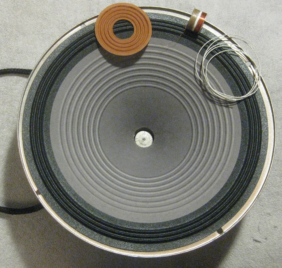 Loudspeaker felt annulus