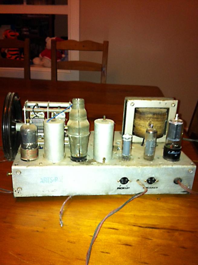 HMV Console Radio