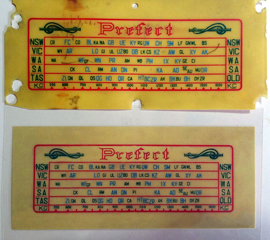 Prefect Valve Radio
