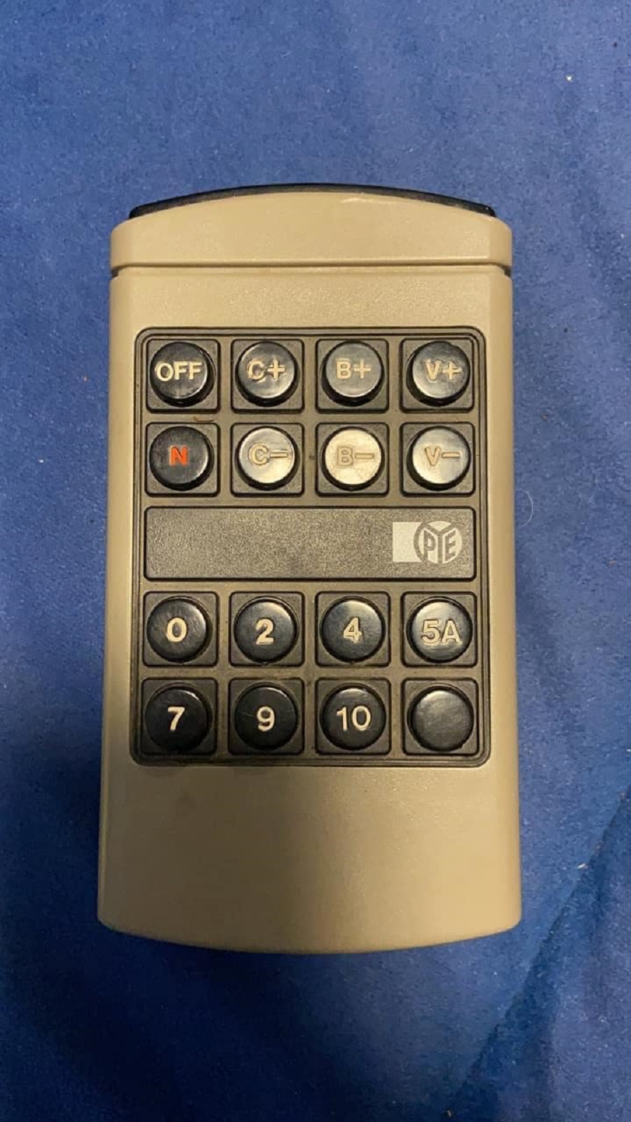 Pye T34 remote control