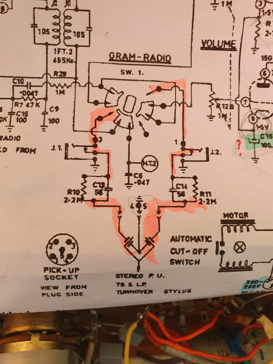 Valve radio stereo jacks