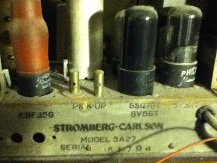 Stromberg Carlson 5A27 Table Radio
