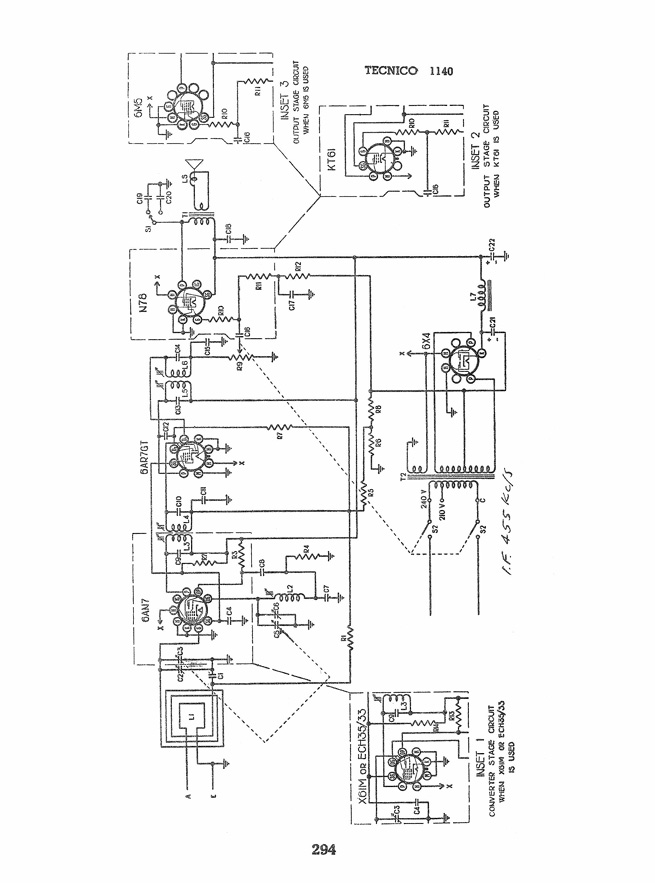 Tecnico 1140 Circuit Diagram