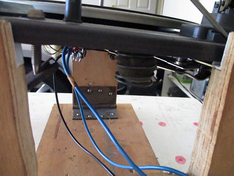 Turntable support