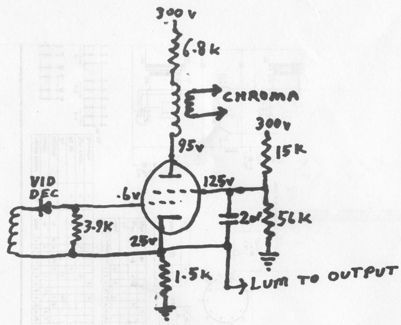 Video Amplifier Circuit Diagram