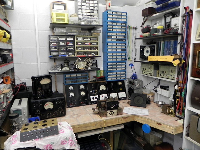 Workshop and radio collection